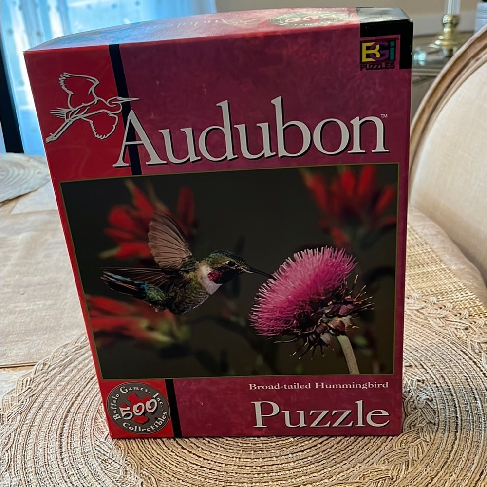 Hummingbird Puzzle - 500 Pieces by Audubon
